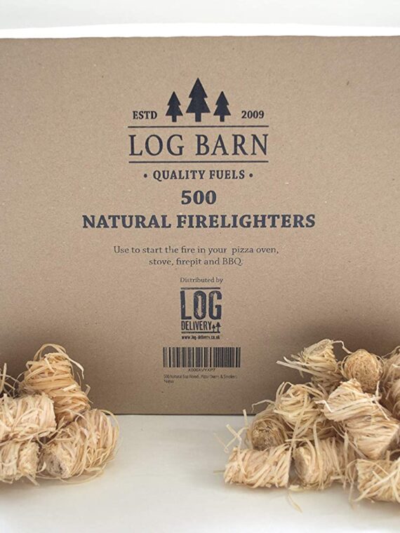 Natural Eco Wood Firelighters 500 Wood Wool Flame Fire Starters Great