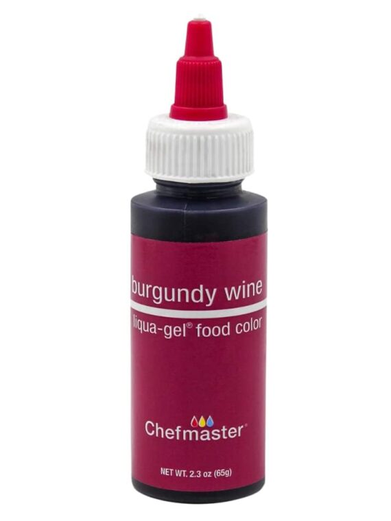 Chefmaster Burgundy Liqua-Gel 2.3oz