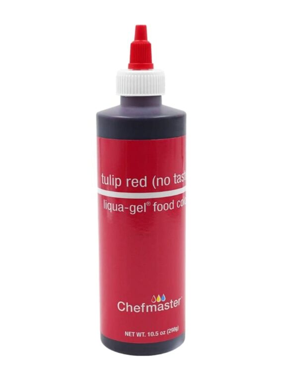 Chefmaster Tulip Red Liqua-Gel 10.5oz