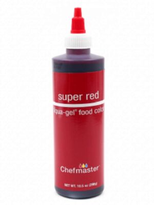Chefmaster Super Red Liqua-Gel 10.5oz