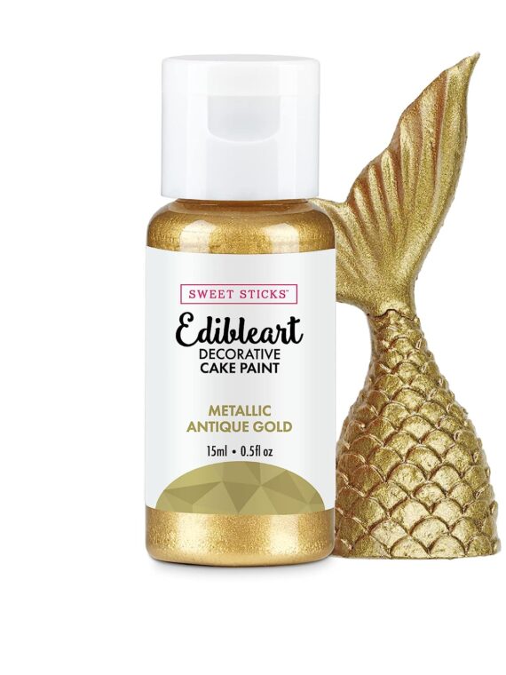 Sweet Sticks Edible Art Decorative Cake Paint 0.5 Ounce