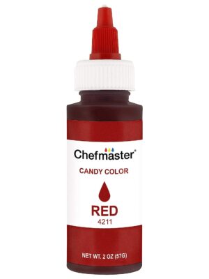 U.S. Cake Supply 2-Ounce Liquid Candy Food Color Color Red